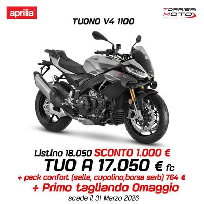 Aprilia Tuono V4 (2025 - 26) nuova