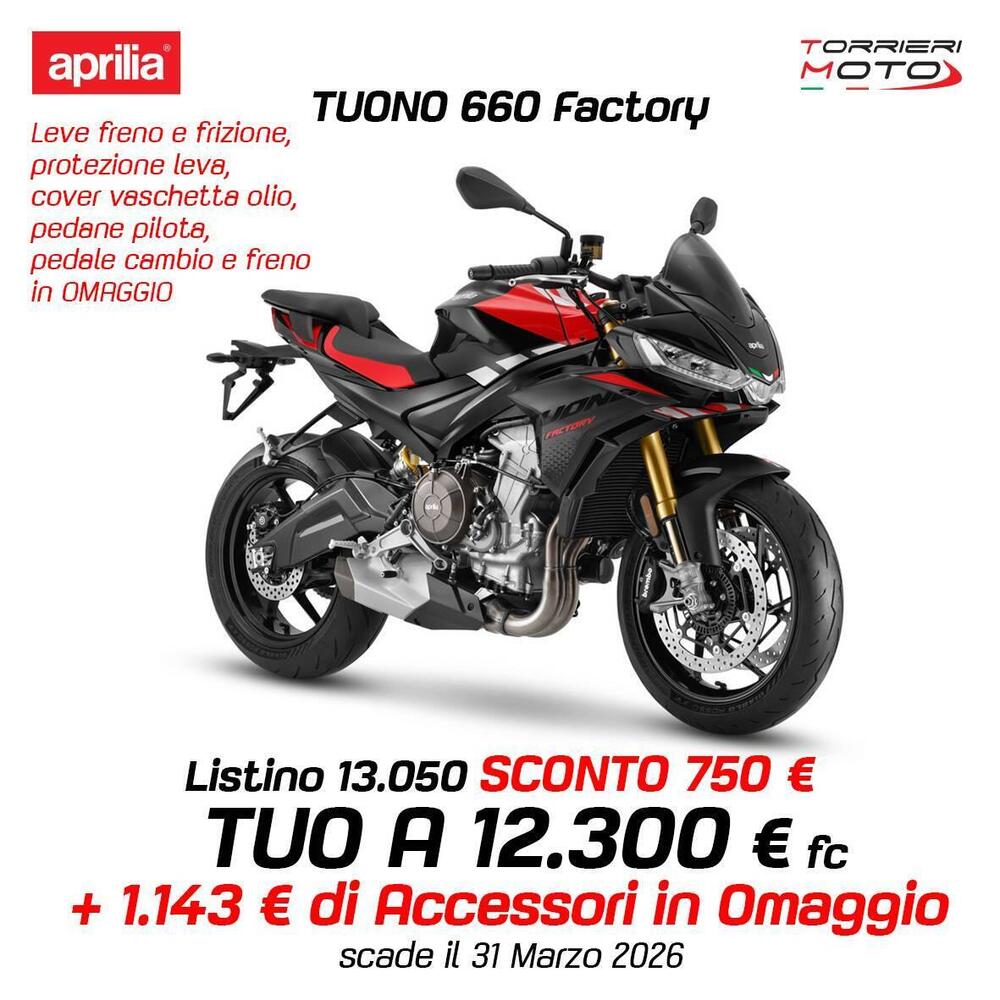 Aprilia Tuono 660 Factory (2025 - 26)