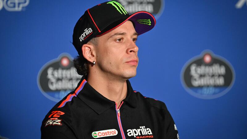 MotoGP 2026. GP del Brasile. Marco Bezzecchi, 20&deg;, quindi in Q1: &ldquo;Ho cercato di rischiare. La pista &egrave; molto bella, il problema &egrave; che l'asfalto non si asciuga&rdquo;