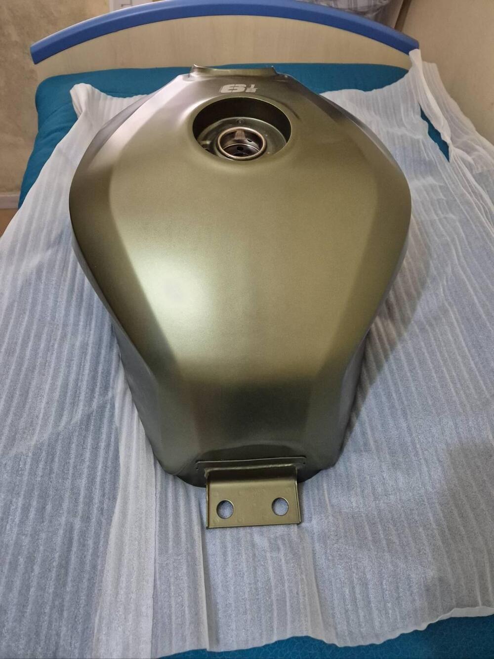 Serbatoio verde moto morini seiemezzo SCR (4)