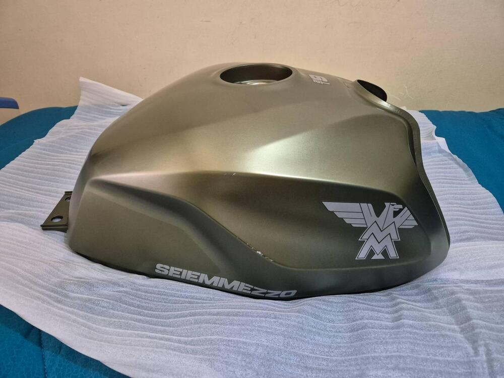 Serbatoio verde moto morini seiemezzo SCR (5)