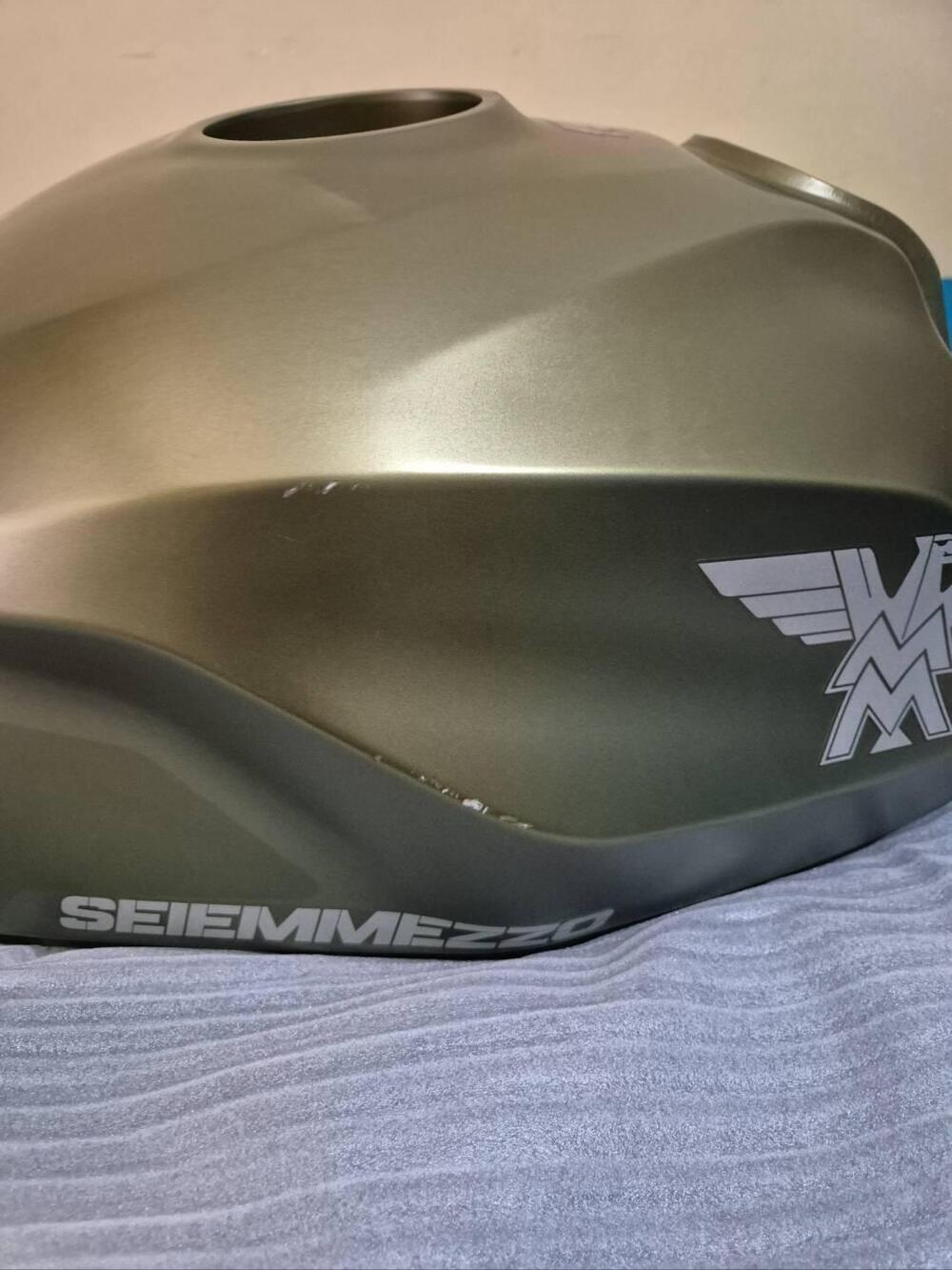 Serbatoio verde moto morini seiemezzo SCR (7)