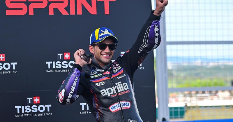 MotoGP 2026. GP del Brasile. Il primo podio Aprilia di Jorge Mart&iacute;n: "Ho lavorato molto per essere qui, non arriva a caso" 
