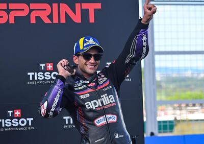 MotoGP 2026. GP del Brasile. Il primo podio Aprilia di Jorge Martín: Ho lavorato molto per essere qui, non arriva a caso 
