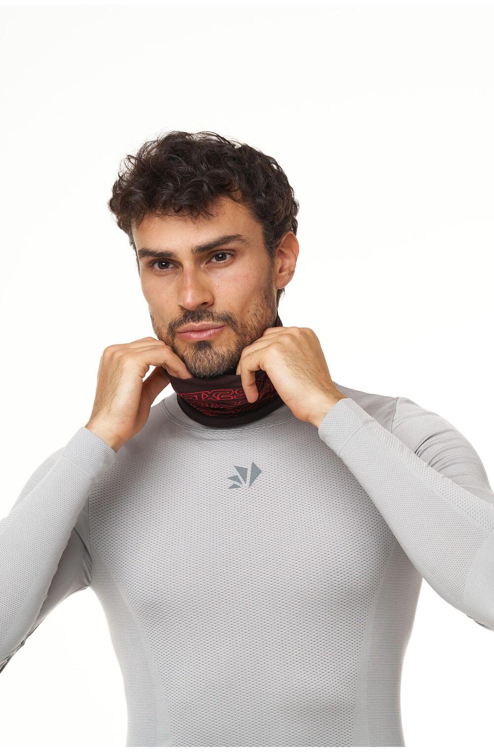 Scaldacollo Sixs TBX V2 Logo Nero Rosso