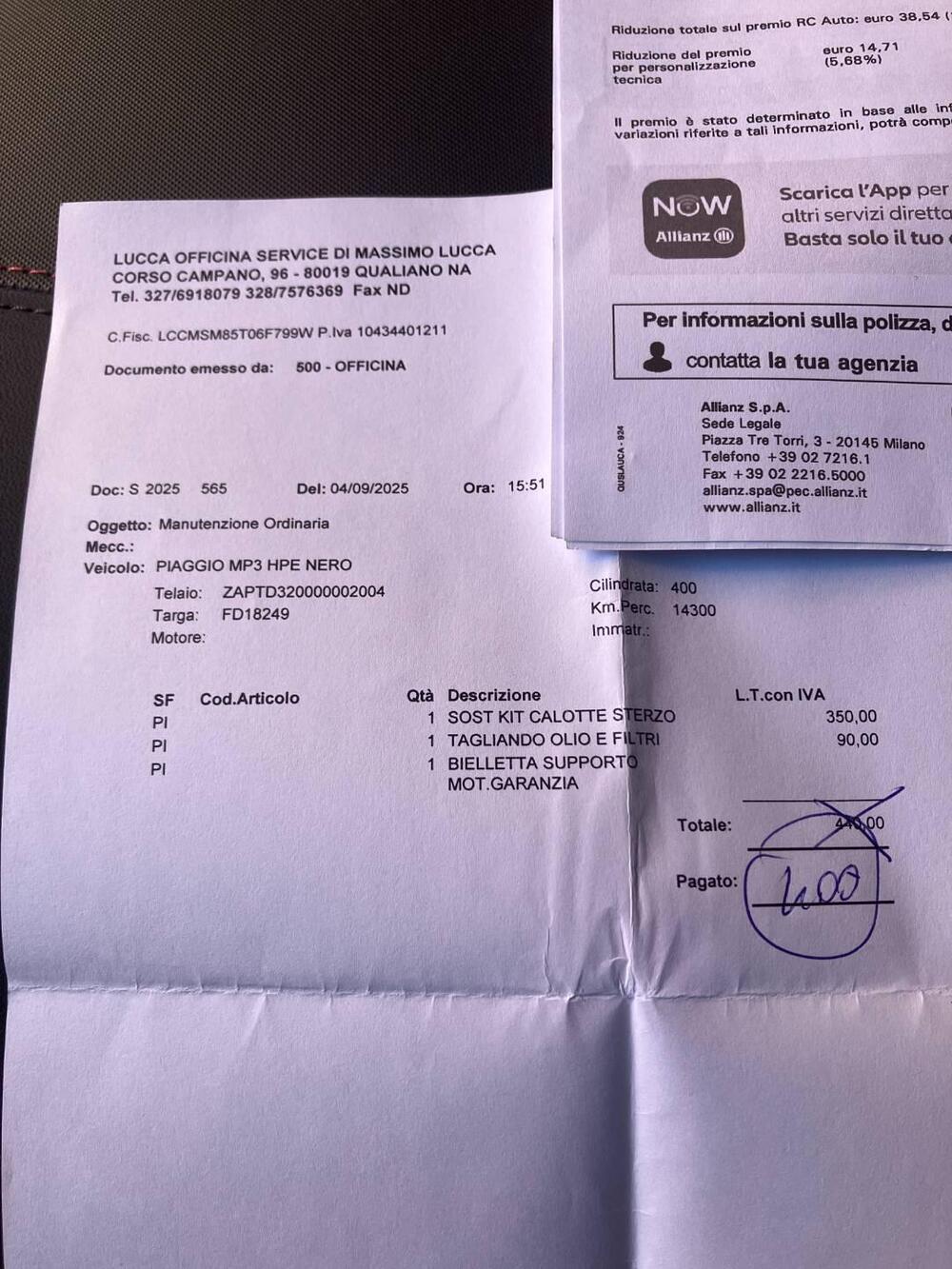 Piaggio MP3 400 ABS Hpe (2023 - 25) (6)