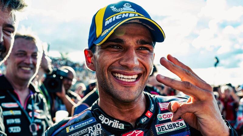 MotoGP 2025. GP del Brasile. Jorge Mart&iacute;n, 2&deg;: "Marco Bezzecchi gran compagno, per battere un M&aacute;rquez cos&igrave; bisogna aiutarsi"