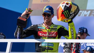 MotoGP 2026. GP del Brasile. Fabio Di Giannantonio, terzo e il duello con Marquez: &ldquo;Oggi ho vinto io il confronto con Marc, ma ieri lui ha vinto la gara&rdquo;