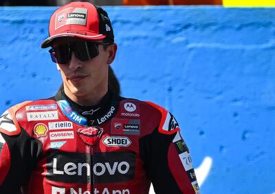 MotoGP 2026. GP del Brasile. Marc Márquez, 4°, indica il problema della sua Ducati: Mi mancano solo i primi giri. Buon weekend comunque, avevo un po' paura per quelle lunghe curve a destra