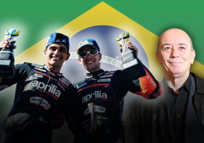 MotoGP 2026. DopoGP del Brasile: uno-due Aprilia, Bez e Martin. Con Nico, l'Ing e... Luca Cadalora! [VIDEO]
