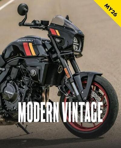 Suzuki GSX-8TT: sapore retr&ograve;