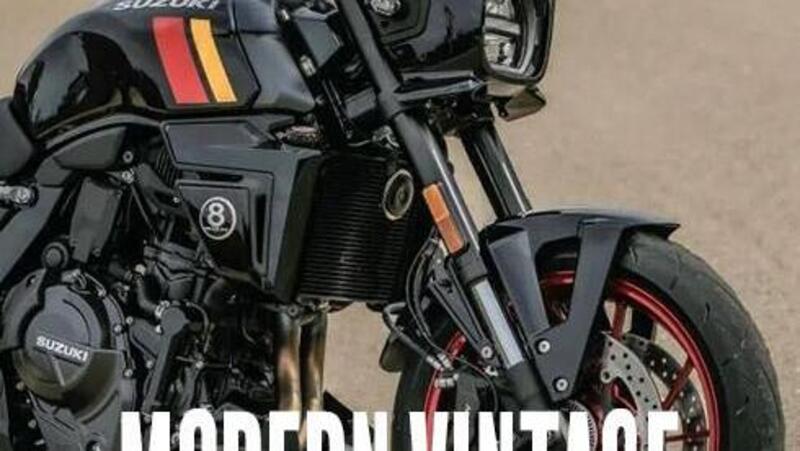 Suzuki GSX-8TT: sapore retr&ograve;