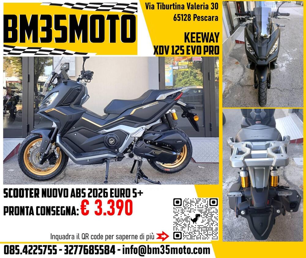 Keeway Motor XDV 125 EVO PRO (2025 - 26)