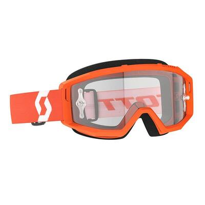 Occhiali cross Scott Primal clear arancio lente c