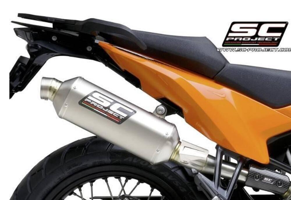 Scarico terminbale SC Project Rally Raid Ktm 890 A SC-Project Exhaust