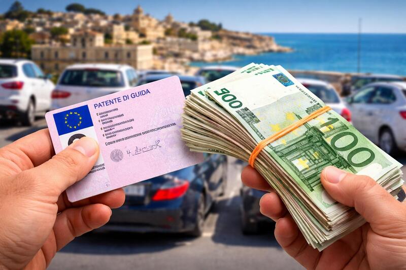 Addio alla patente? Gli italiani vogliono fino a 75.000 euro (e non bastano): il caso Malta accende il dibattito