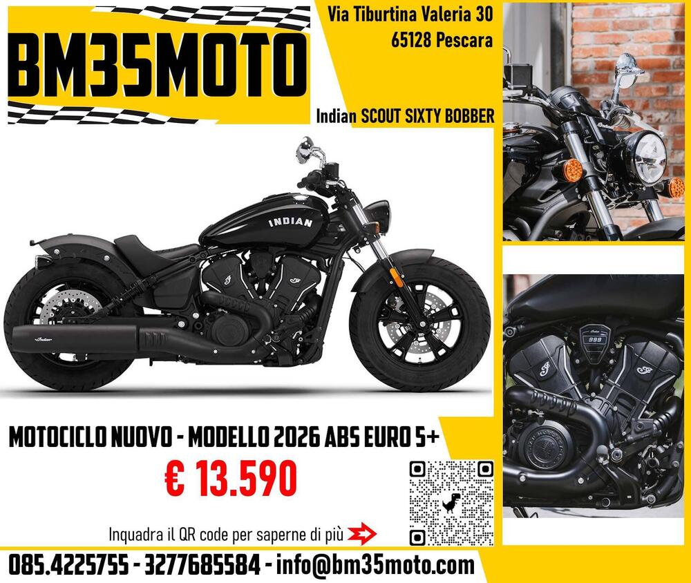 Indian Scout Sixty 999 Bobber (2025 - 26)