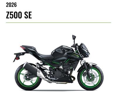 Kawasaki Z 500 SE (2024 - 26) nuova
