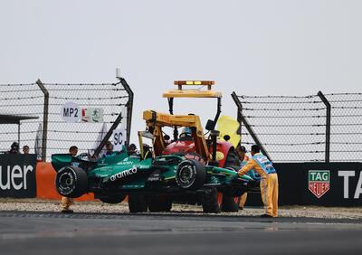 Disastro Aston Martin: “Altro che punti, dobbiamo finire le gare”. A che punto sono i problemi Honda?