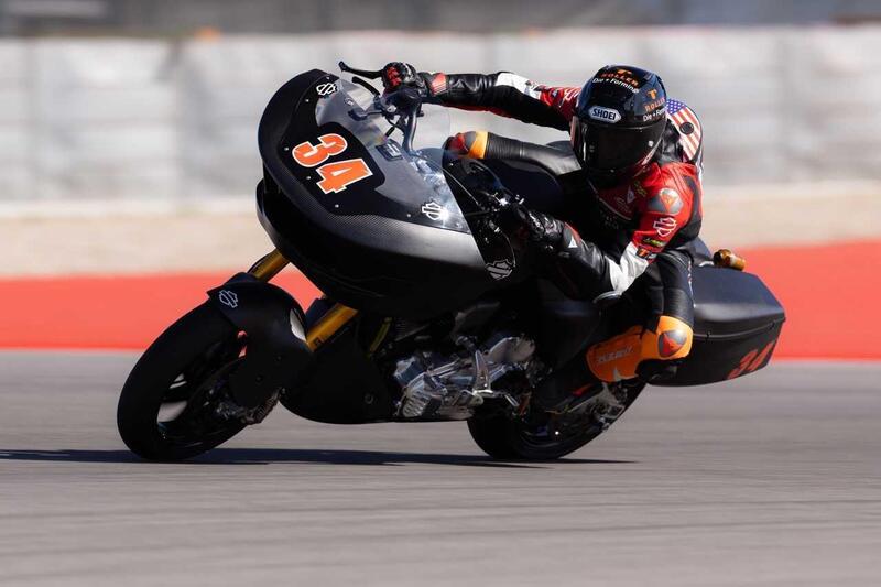 Cody Wyman (Joe Rascal Racing) in azione nei test