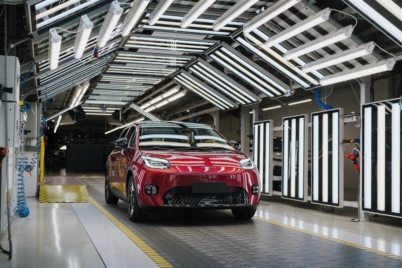 GAC avvia la produzione della AION UT in Austria: il costruttore cinese assembla in Europa con Magna