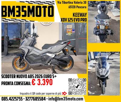 Keeway Motor XDV 125 EVO PRO (2025 - 26) nuova