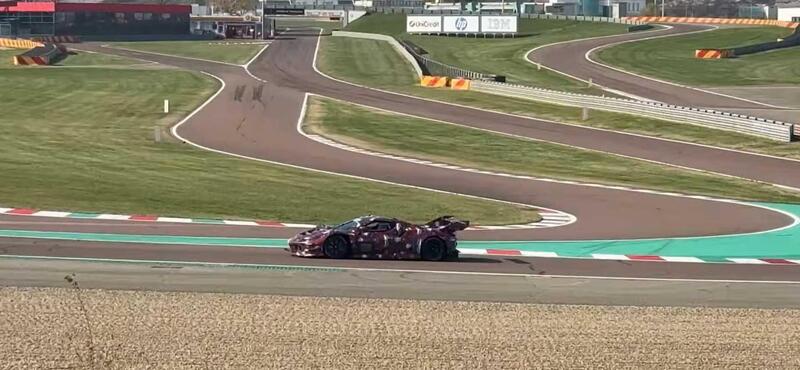 Test Ferrari a Fiorano