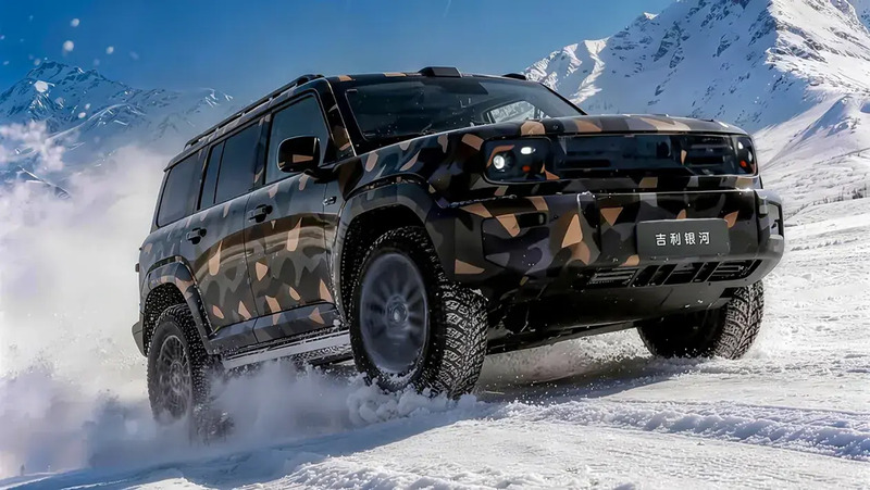 Geely Galaxy Battleship 700: il super fuoristrada con intelligenza artificiale pronto a sfidare la Land Rover Defender