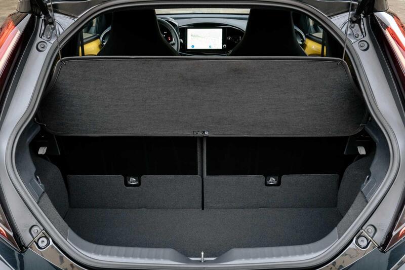 Capacit&agrave; del bagagliaio ridotta