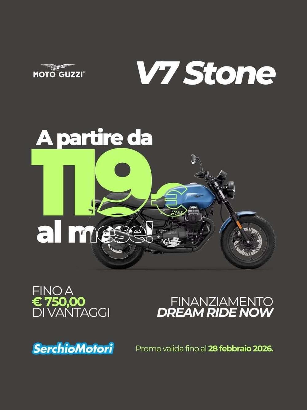 Moto Guzzi V7 Stone (2025 - 26)