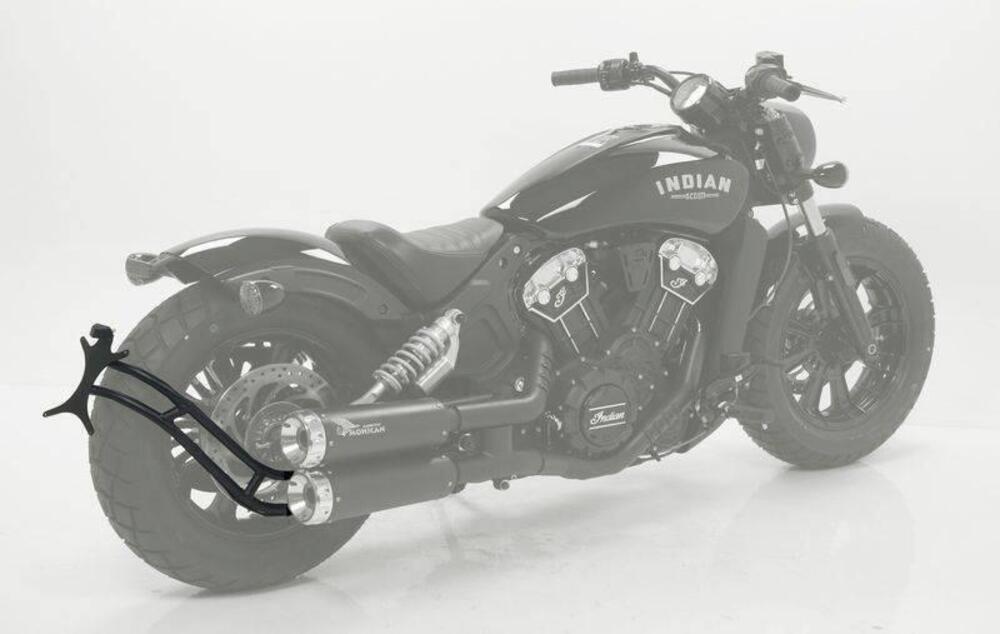 PORTATARGA LATERALE PER INDIAN GAMMA SCOUT