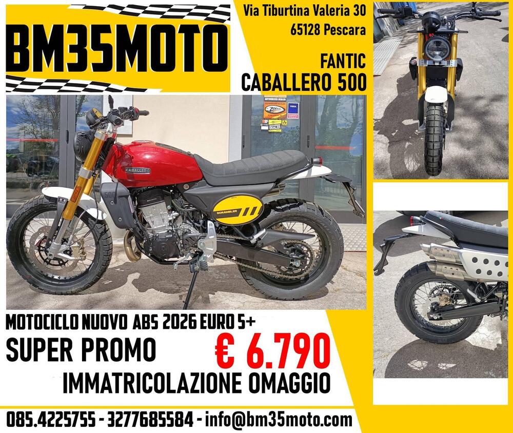 Fantic Motor Caballero 500 Scrambler (2025 - 26)