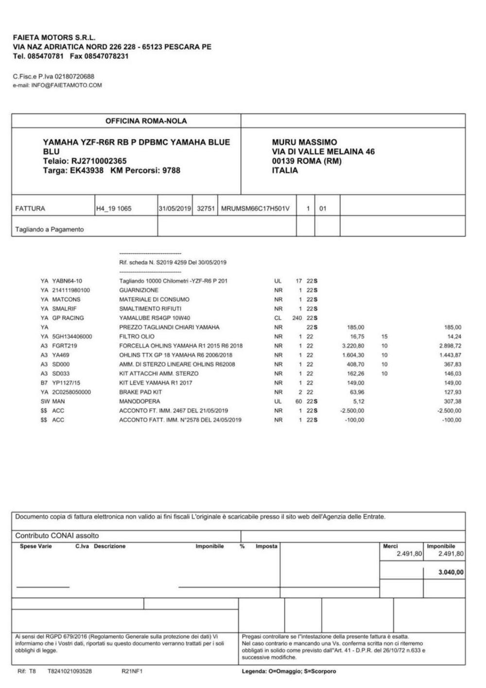Yamaha YZF R6 (2017 - 20) (45)