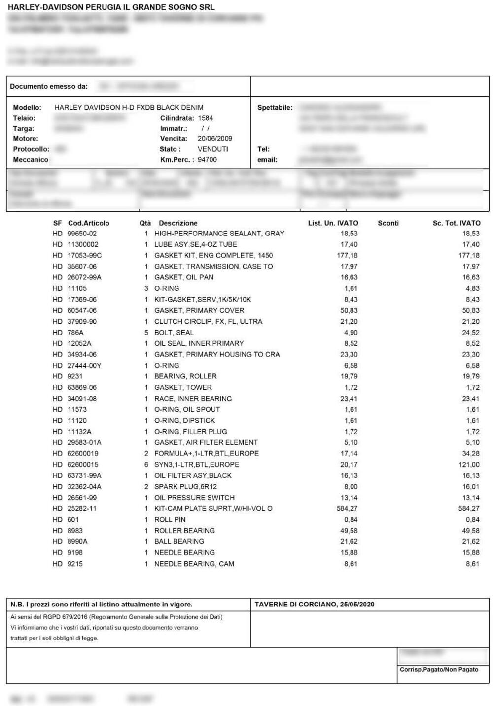 Harley-Davidson 1584 Street Bob (2008 - 15) - FXDB (5)