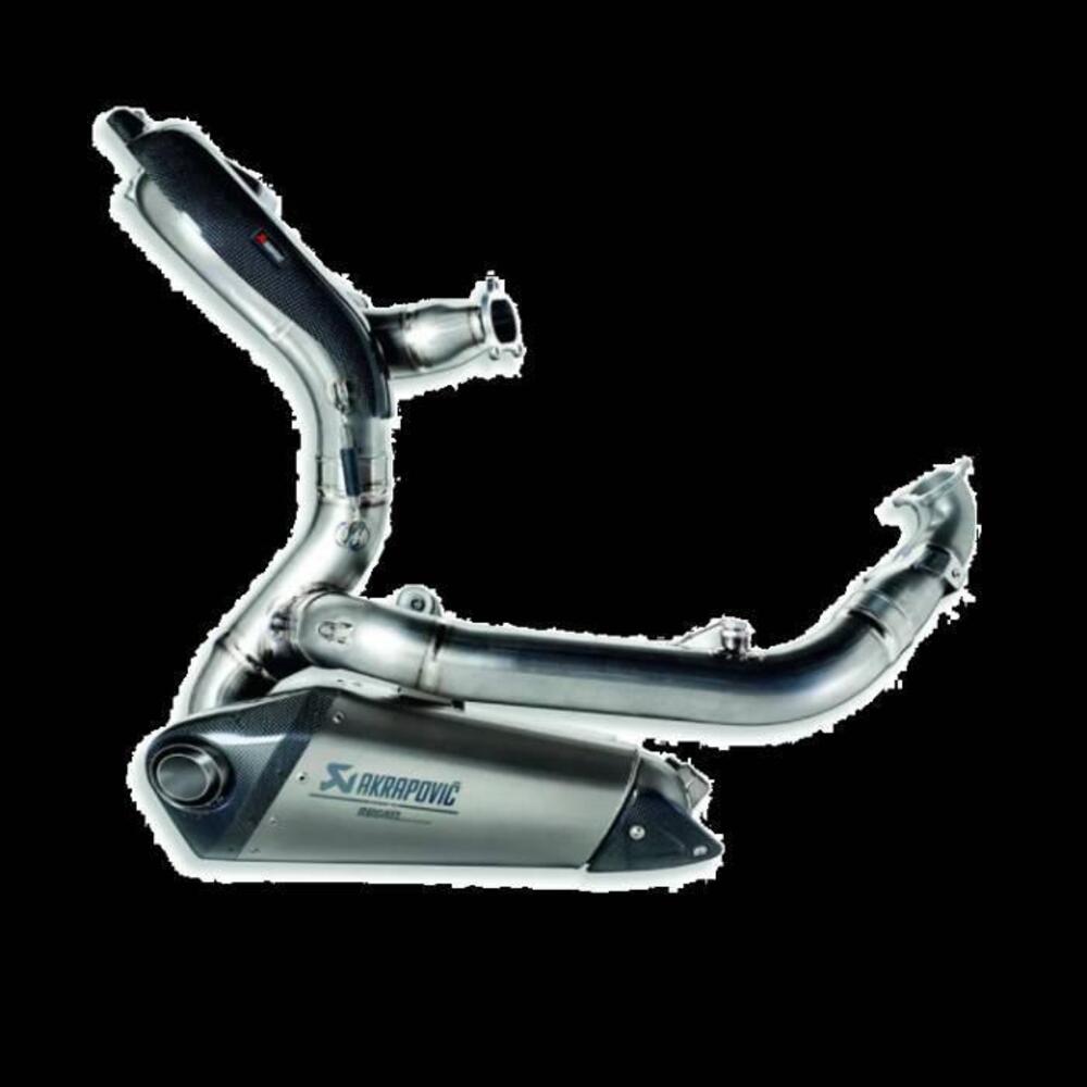 GRUPPO SCARICO COMPLETO AKRAPOVIC DUCATI STREETFIG