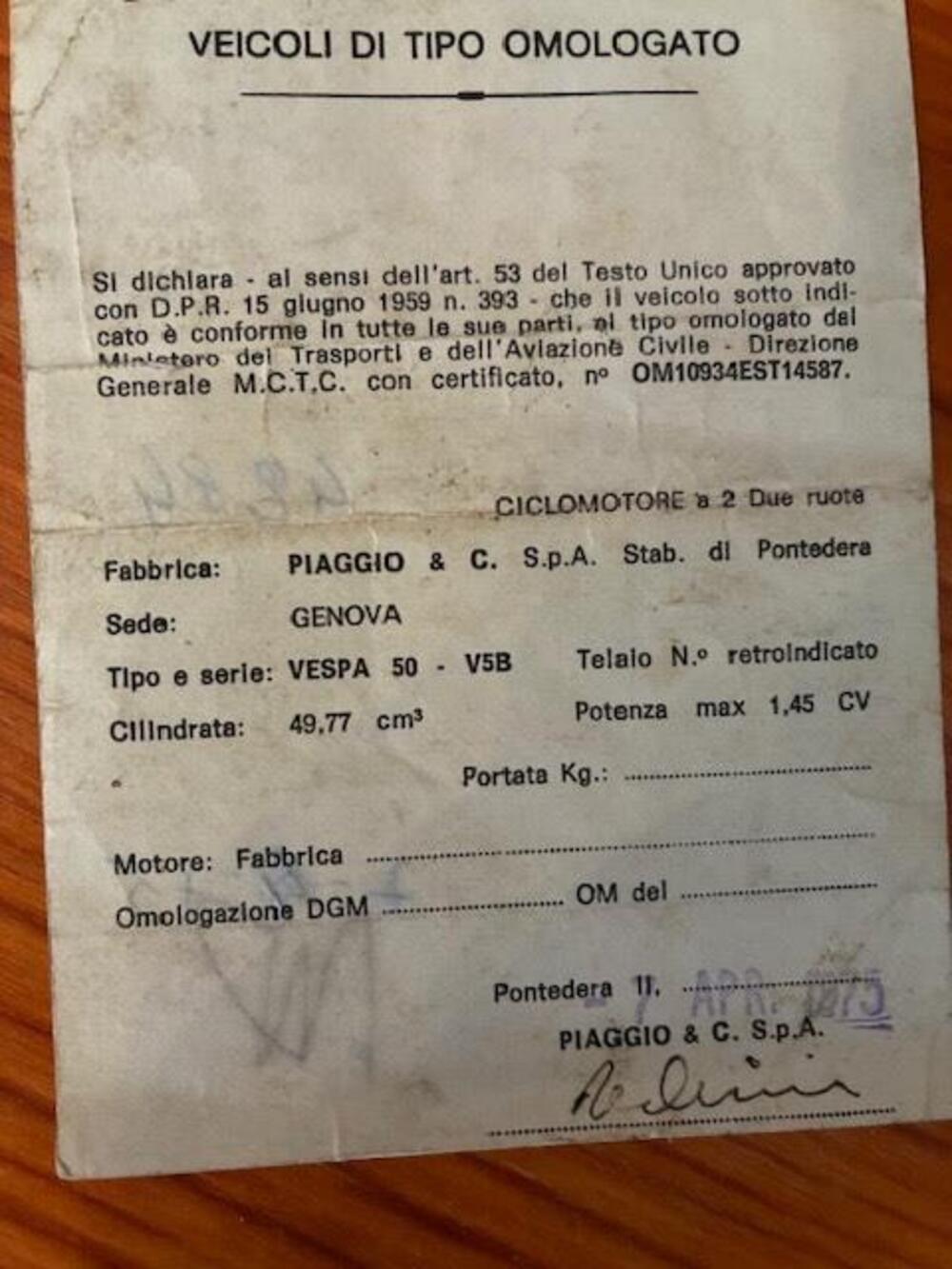 Piaggio VESPA 50 SPECIAL (5)