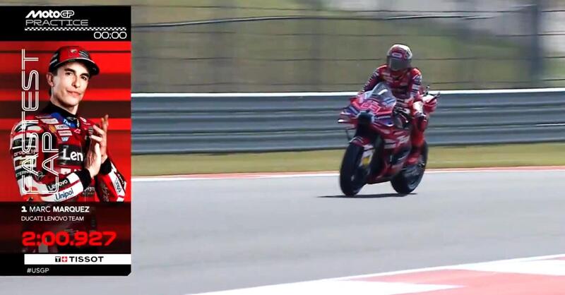 MotoGP 2026. GP delle Americhe. Pre-qualifiche: Marc M&aacute;rquez, la risposta del campione: 1&deg;. Cinque italiani in Q2 [CLASSIFICA]