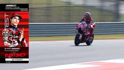 MotoGP 2026. GP delle Americhe. Pre-qualifiche: Marc M&aacute;rquez, la risposta del campione: 1&deg;. Cinque italiani in Q2 [CLASSIFICA]