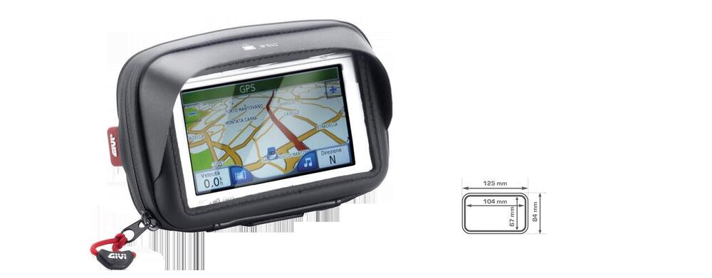 Porta smartphone e GPS universale Givi S954B nero