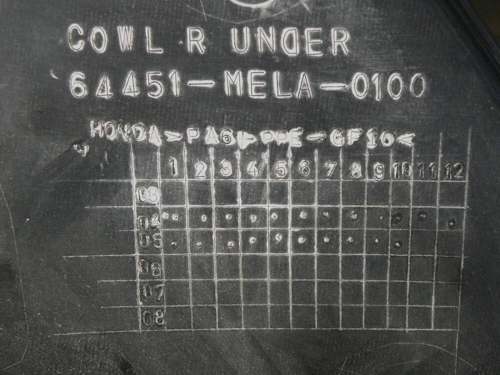 Carena lato dx Honda CBR1000 RR Fireblade (n.312) (12)