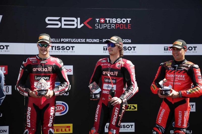 SBK 2026. GP del Portogallo. SuperBulega! Sua la pole di Portimao [GALLERY] 