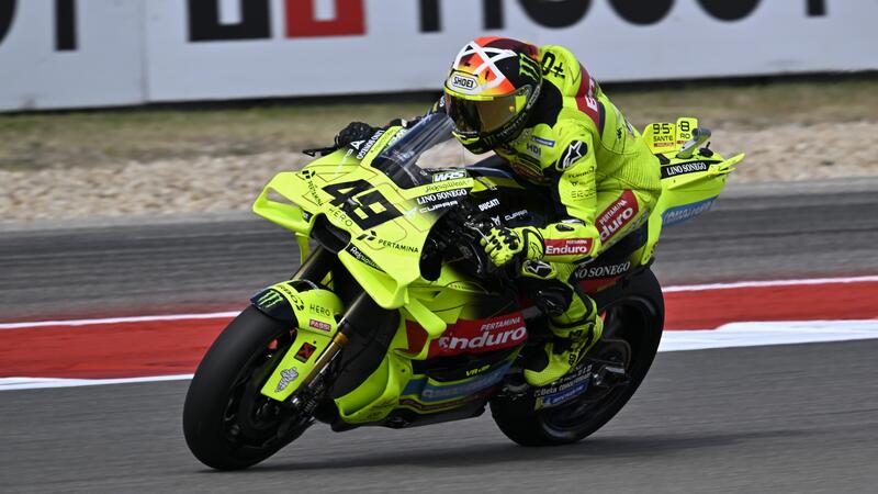 MotoGP 2026. GP delle Americhe. Pole con record di Fabio Di Giannantonio! Poi Marco Bezzecchi e Pedro Acosta. 2&ordf; fila per le Ducati rosse [CLASSIFICA]