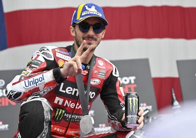 MotoGP 2026. GP delle Americhe. Pecco Bagnaia domina la Sprint ma la vittoria sfuma all'ultimo giro: Sono contento ma...