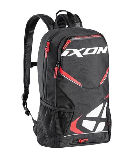 Zaino moto Ixon R-TENSION 23 Nero Bianco Rosso