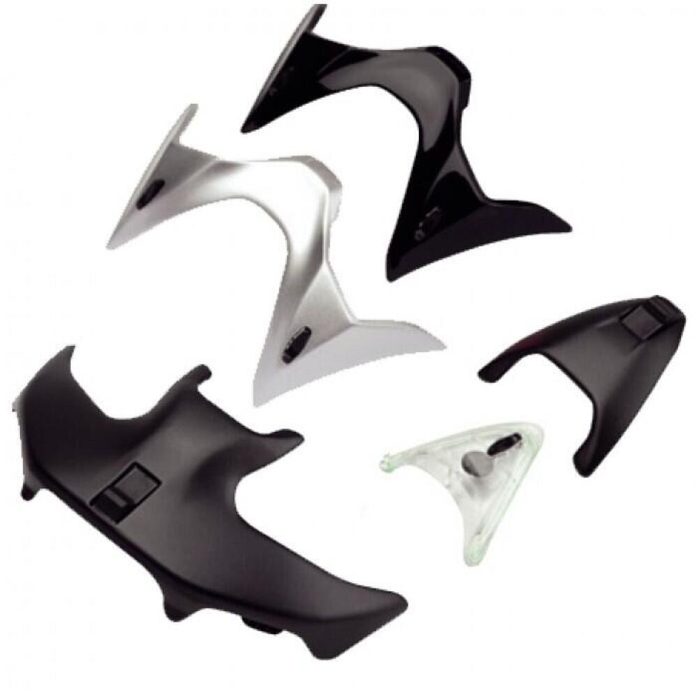 Ricambio prese aria Arai Delta Duct 4 Trasparente