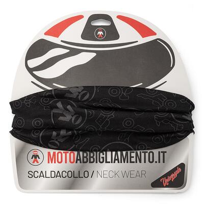 Scaldacollo Motoabbigliamento.it NECK 2 MOTO Nero