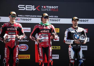 SBK 2026. GP del Portogallo. Nicolò Bulega vince anche la Superpole Race [GALLERY] 