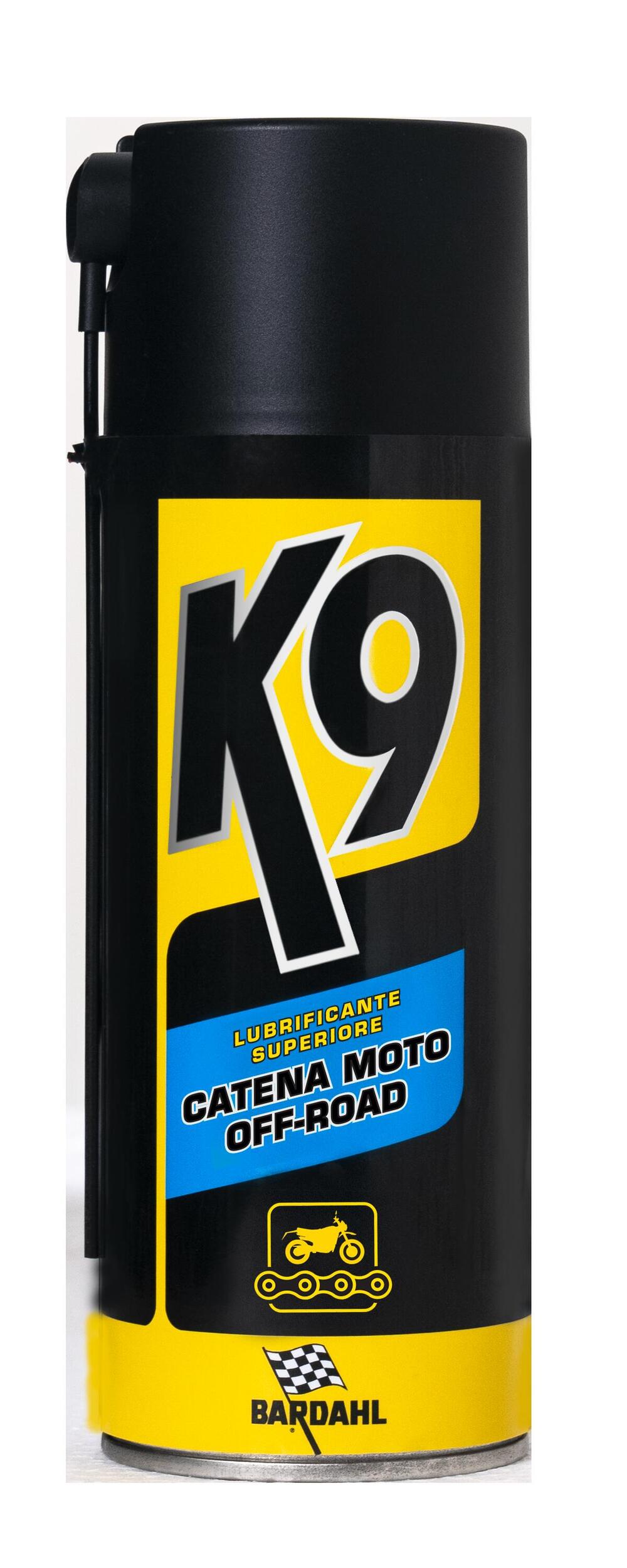 Spray lubrificante Bardahl catena moto Off-Road K9