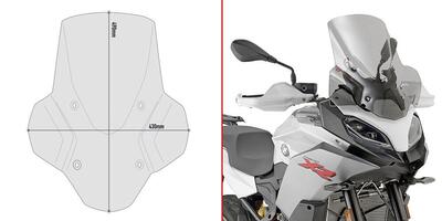 Cupolino fum&egrave; Givi D5137S BMW F900 XR (20)