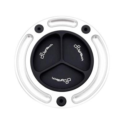 Tappo Serbatoio Lightech TF23 nero argento per Kaw
